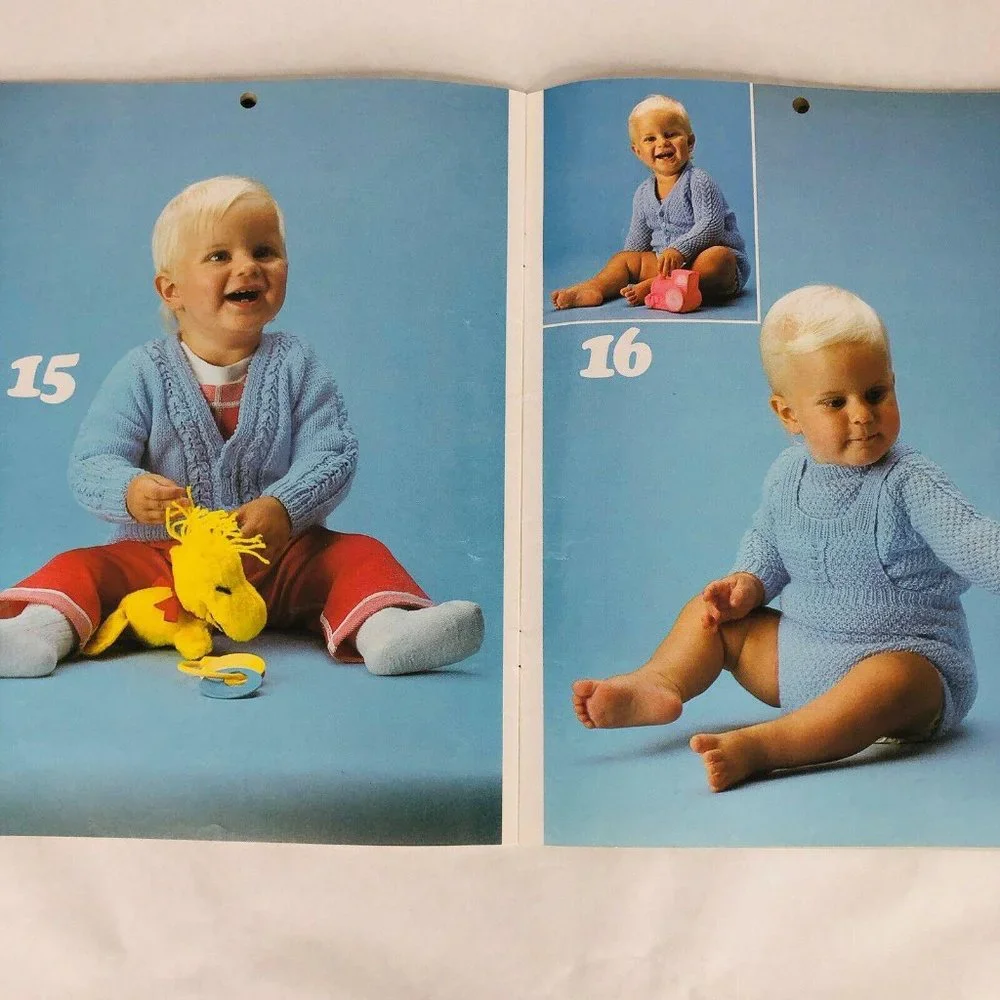 Fairy Tale Baby Book Susan Bates Knitting‎ Pattern Book 17340 Babies to 3 Years